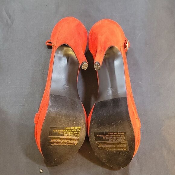 BRAND NEW FOREVER PLATFORM HIGH HEELS STILETTO PUMPS SANDALS - Picture 12 of 16